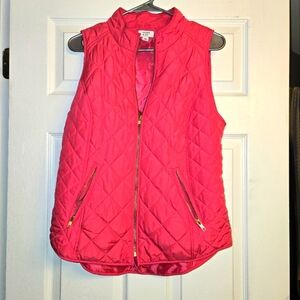 Crown & Ivy Pink Vest SIZE M